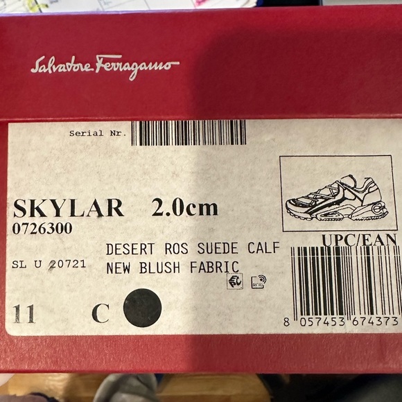 Salvatore Ferragamo designer sneakers - Picture 4 of 4